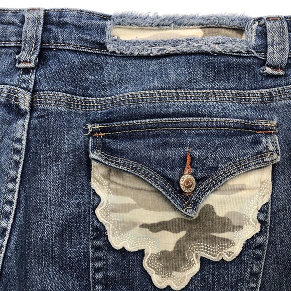 L2 Jeanswear Women's Bootcut Skinny Jeans Size 9 Medium Wash Embroidered Hippie - Picture 5 of 10